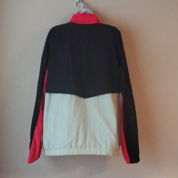 VTG Cheetah Mervyns Nylon Windbreaker Jacket SZ M - Picture 4 of 14